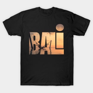 Bali Summer design Relax Beach Sunset T-Shirt